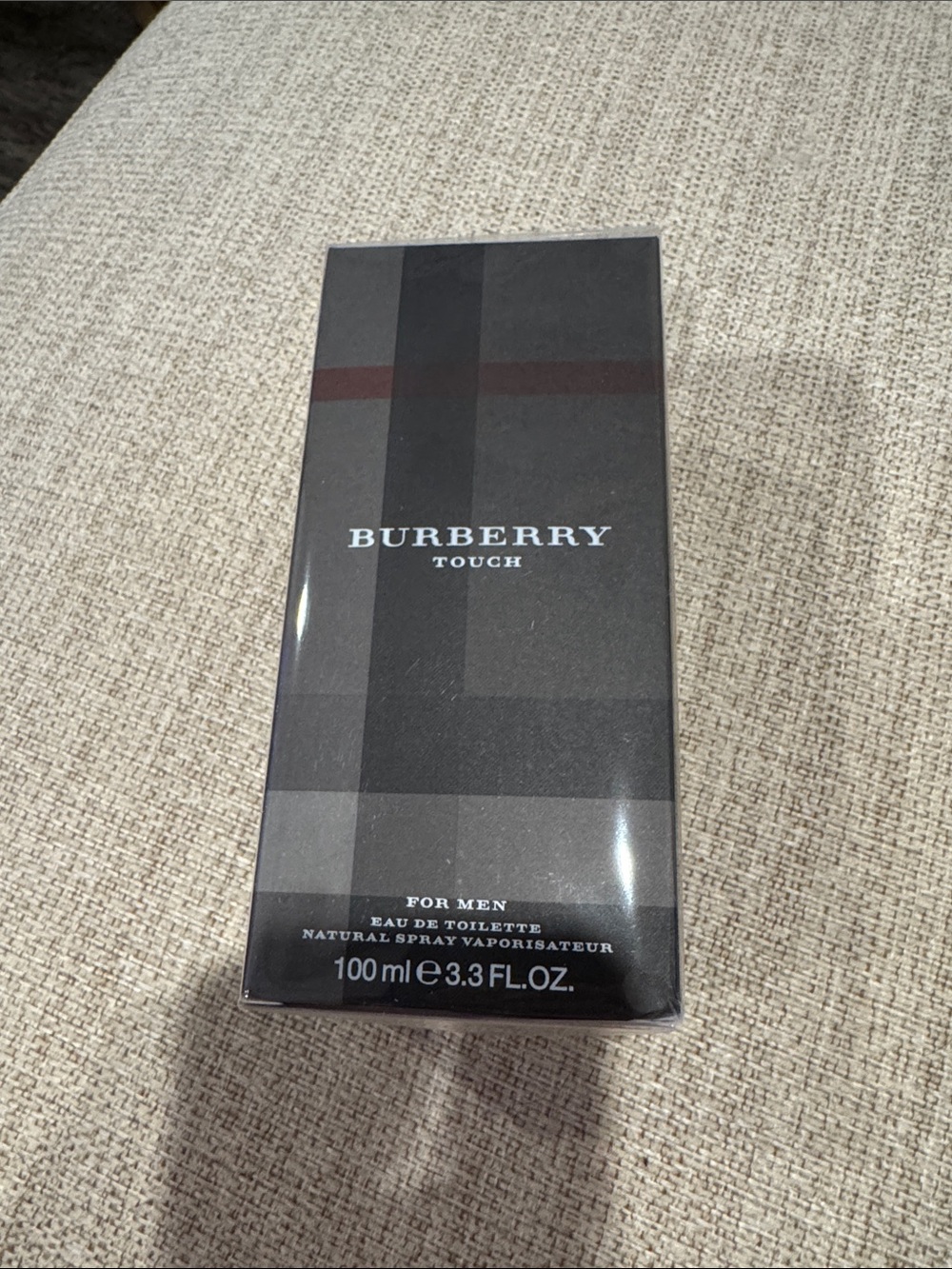 Burberry Touch Eau de Toilette - Black and Gray Box